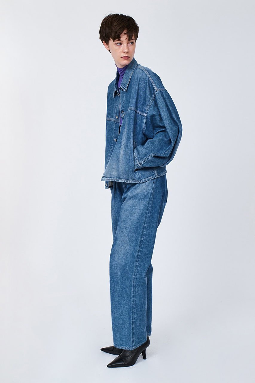【スタニングルアー/STUNNING LURE】の【KURO iro】オーバースリーブクロスデニムジャケット 人気、トレンドファッション・服の通販 founy(ファニー) 　ファッション　Fashion　レディースファッション　Fashion for Women　アウター　Coat / Outerwear Collection　レディースジャケット・軽アウター　Jackets　ブルゾンジャケット・スポーティアウター　Blouson Jackets　デニムジャケット / カジュアルアウター　Denim Jackets　ジャケット　Jacket, Outerwear　デニム　Denim, Jeans Material　ブルゾン　Blouson, Bomber Jacket　other-6|ID: prp329100002611846 ipo3291000000032943353