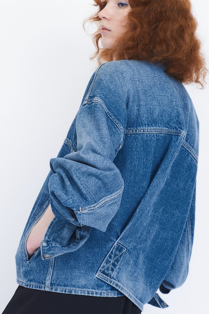 【スタニングルアー/STUNNING LURE】の【KURO iro】オーバースリーブクロスデニムジャケット 人気、トレンドファッション・服の通販 founy(ファニー) 　ファッション　Fashion　レディースファッション　Fashion for Women　アウター　Coat / Outerwear Collection　レディースジャケット・軽アウター　Jackets　ブルゾンジャケット・スポーティアウター　Blouson Jackets　デニムジャケット / カジュアルアウター　Denim Jackets　ジャケット　Jacket, Outerwear　デニム　Denim, Jeans Material　ブルゾン　Blouson, Bomber Jacket　other-8|ID: prp329100002611846 ipo3291000000032943365