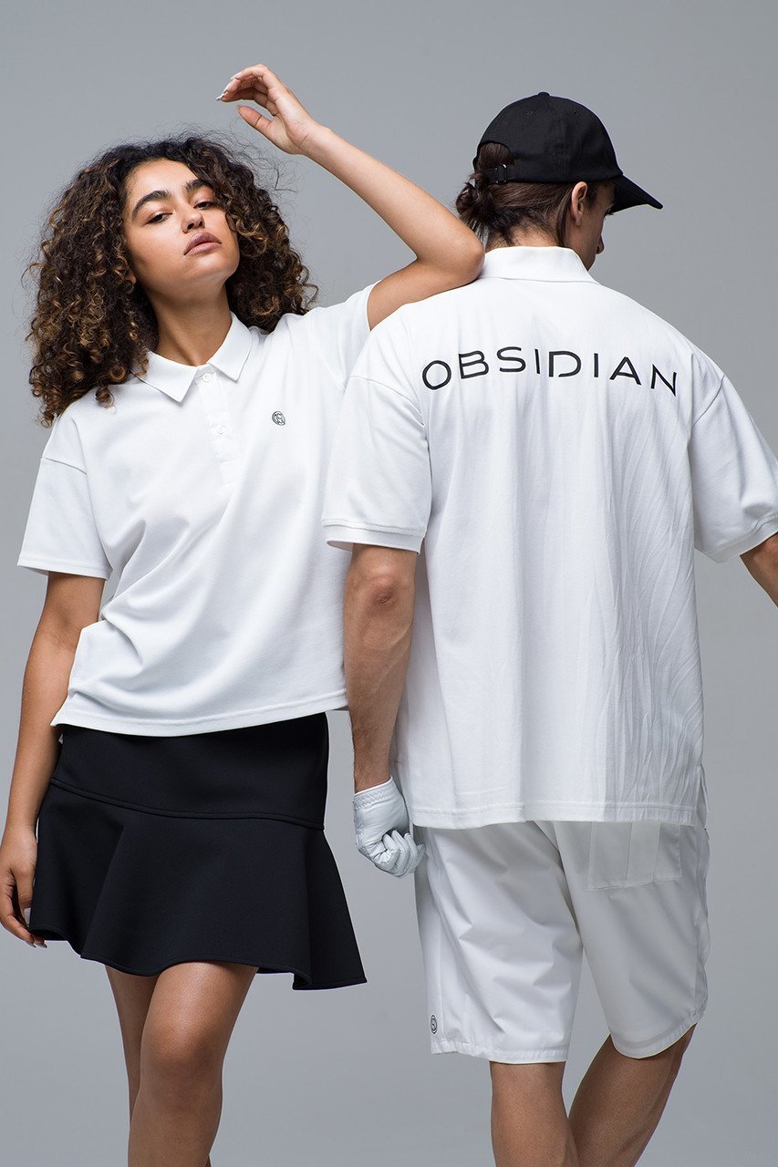 【オブシディアン/OBSIDIAN】のBIG POLO SHIRT 人気、トレンドファッション・服の通販 founy(ファニー) 　ファッション　Fashion　レディースファッション　Fashion for Women　スポーツウェア　Functional & Stylish Sportswear　スポーツ　Sports, Activewear　ポロシャツ　Polo Shirt, Collared Tee　other-6|ID: prp329100002614209 ipo3291000000031421311