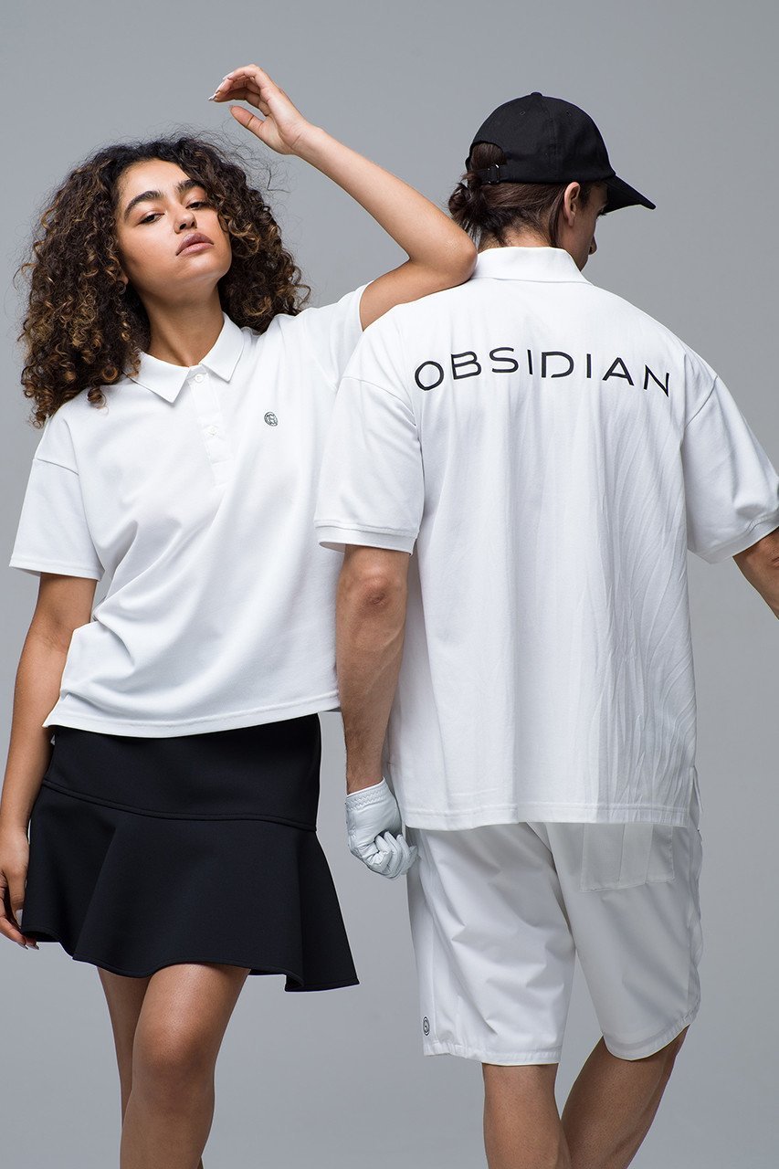 【オブシディアン/OBSIDIAN】のBIG POLO SHIRT 人気、トレンドファッション・服の通販 founy(ファニー) 　ファッション　Fashion　レディースファッション　Fashion for Women　スポーツウェア　Functional & Stylish Sportswear　スポーツ　Sports, Activewear　ポロシャツ　Polo Shirt, Collared Tee　other-7|ID: prp329100002614209 ipo3291000000031421317