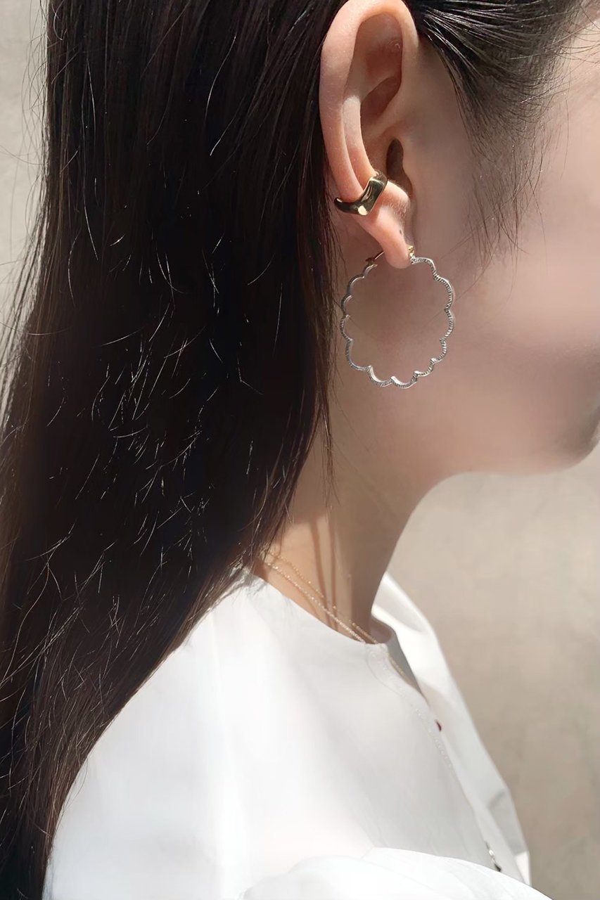 【カオル/KAORU】のMIMOSA シルバーフープピアス L 人気、トレンドファッション・服の通販 founy(ファニー) ファッション Fashion レディースファッション Fashion for Women ジュエリー Jewelry ファッションリング Fashion Rings イヤリング・フープ・ドロップタイプ Hoop, Drop & Clip Earrings イヤリング Earrings シルバー Silver, Metallic Silver シンプル Simple, Minimal フェミニン Feminine, Girly フープ Hoop, Hoop Earrings モチーフ Motif, Design Theme other-6|ID: prp329100002614215 ipo3291000000034070286