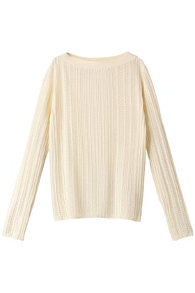 【プリスティン/PRISTINE】の和紙コットンシルク透かし編みPO 人気、トレンドファッション・服の通販 founy(ファニー) ファッション Fashion レディースファッション Fashion for Women トップス・カットソー Cut & Sew Tops ニット Knit Tops & Sweaters カジュアルプルオーバー・ニットトップス Pullovers & Knit Tops / Casual Pullovers シルク Silk, 100% Silk シンプル Simple, Minimal ロング Long, Long-Length 夏 Summer 秋 Autumn 透かし Cut-Out, Lacework |ID:prp329100002628685