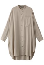 【ミズイロ インド/mizuiro ind】のR/T stand collar shirt シャツ サンドベージュ|ID: prp329100002630165 ipo3291000000036402829