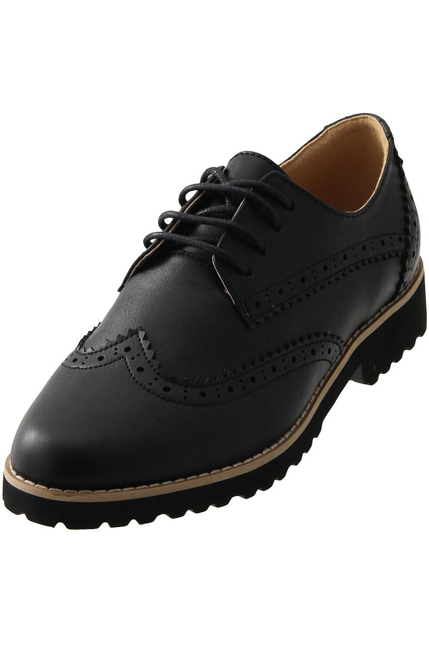 【エスメラルダ/Esmeralda】の【MIO NOTIS】レースアップシューズ インテリア・キッズ・メンズ・レディースファッション・服の通販 founy(ファニー) 　ファッション　Fashion　レディースファッション　Fashion for Women　クラシカル　Classical, Vintage-Inspired　シューズ　Shoes, Footwear　フラット　Flat, Flat Shoes　マニッシュ　Mannish, Boyish　ブラック|ID: prp329100002639211 ipo3291000000035558410