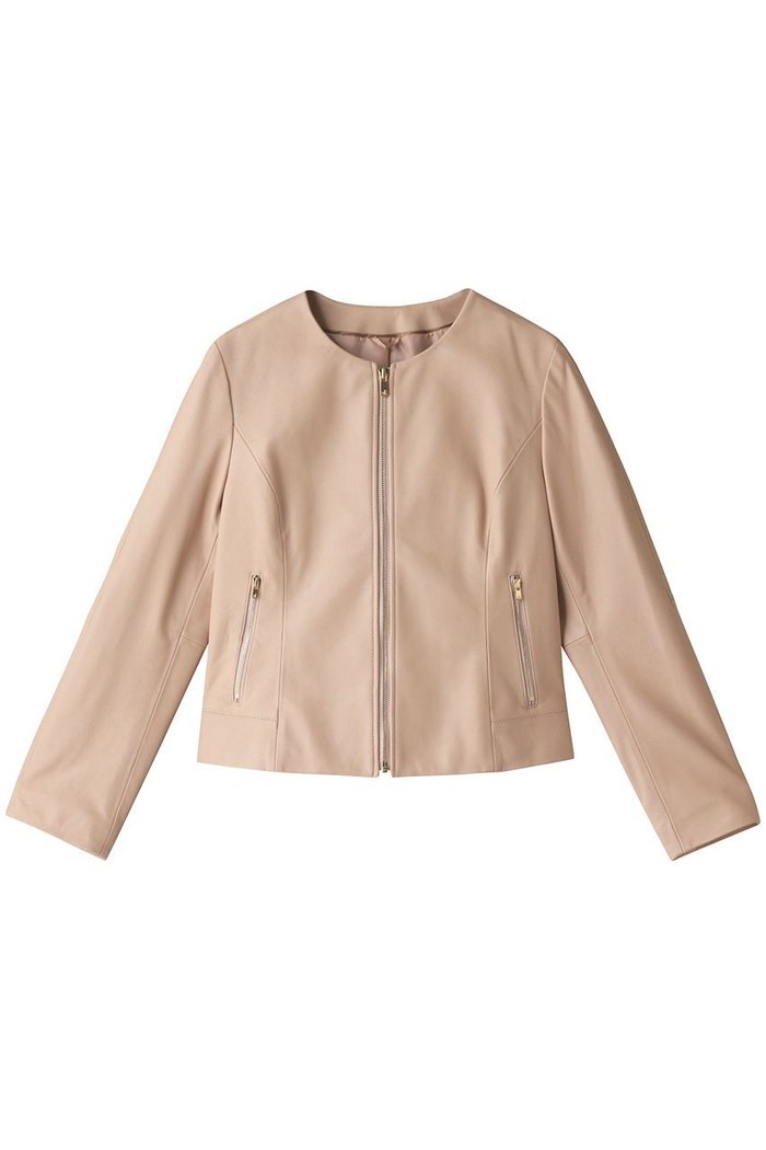 【アナイ/ANAYI】のラムレザーファスナー ジャケット インテリア・キッズ・メンズ・レディースファッション・服の通販 founy(ファニー) https://founy.com/ ファッション Fashion レディースファッション WOMEN アウター Coat Outerwear ジャケット Jackets おすすめ Recommend コンパクト Compact ジャケット Jacket バランス Balance ブルゾン Blouson ベーシック Basic ポケット Pocket メタル Metal 定番 Standard |ID: prp329100002648294 ipo3291000000030864774