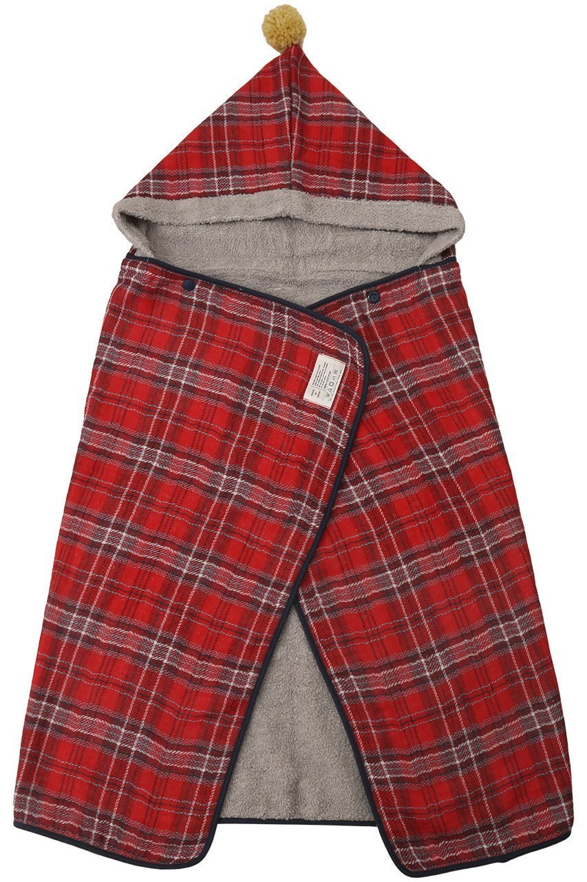 【コンテックス/kontex / KIDS】の【KIDS】タータンチェックフードバスタオル 人気、トレンドファッション・服の通販 founy(ファニー) 　ファッション　Fashion　キッズファッション　Fashion for Kids　おすすめ　Recommended / Our Picks　タオル　Towel, Bath Towel　バイアス　Bias, Diagonal Cut　ビビッド　Vivid, Bright Tone　ベビー　Baby, Babywear　定番　Standard, Basic Item　 other-1|ID: prp329100002651775 ipo3291000000036191267
