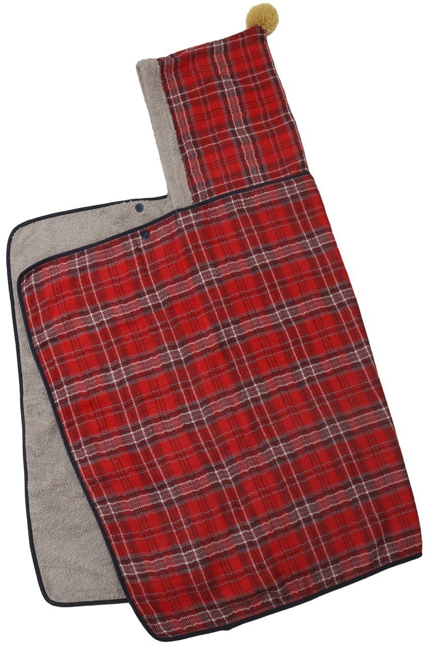 【コンテックス/kontex / KIDS】の【KIDS】タータンチェックフードバスタオル 人気、トレンドファッション・服の通販 founy(ファニー) 　ファッション　Fashion　キッズファッション　Fashion for Kids　おすすめ　Recommended / Our Picks　タオル　Towel, Bath Towel　バイアス　Bias, Diagonal Cut　ビビッド　Vivid, Bright Tone　ベビー　Baby, Babywear　定番　Standard, Basic Item　other-2|ID: prp329100002651775 ipo3291000000036191270