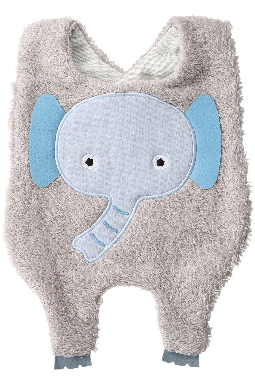 【コンテックス/kontex / KIDS】の【KIDS】ブラブラビブスタイ インテリア・キッズ・メンズ・レディースファッション・服の通販 founy(ファニー) 　ファッション　Fashion　キッズファッション　Fashion for Kids　タオル　Towel, Bath Towel　ベビー　Baby, Babywear　ロング　Long, Long-Length　定番　Standard, Basic Item　グレー|ID: prp329100002651777 ipo3291000000036191347