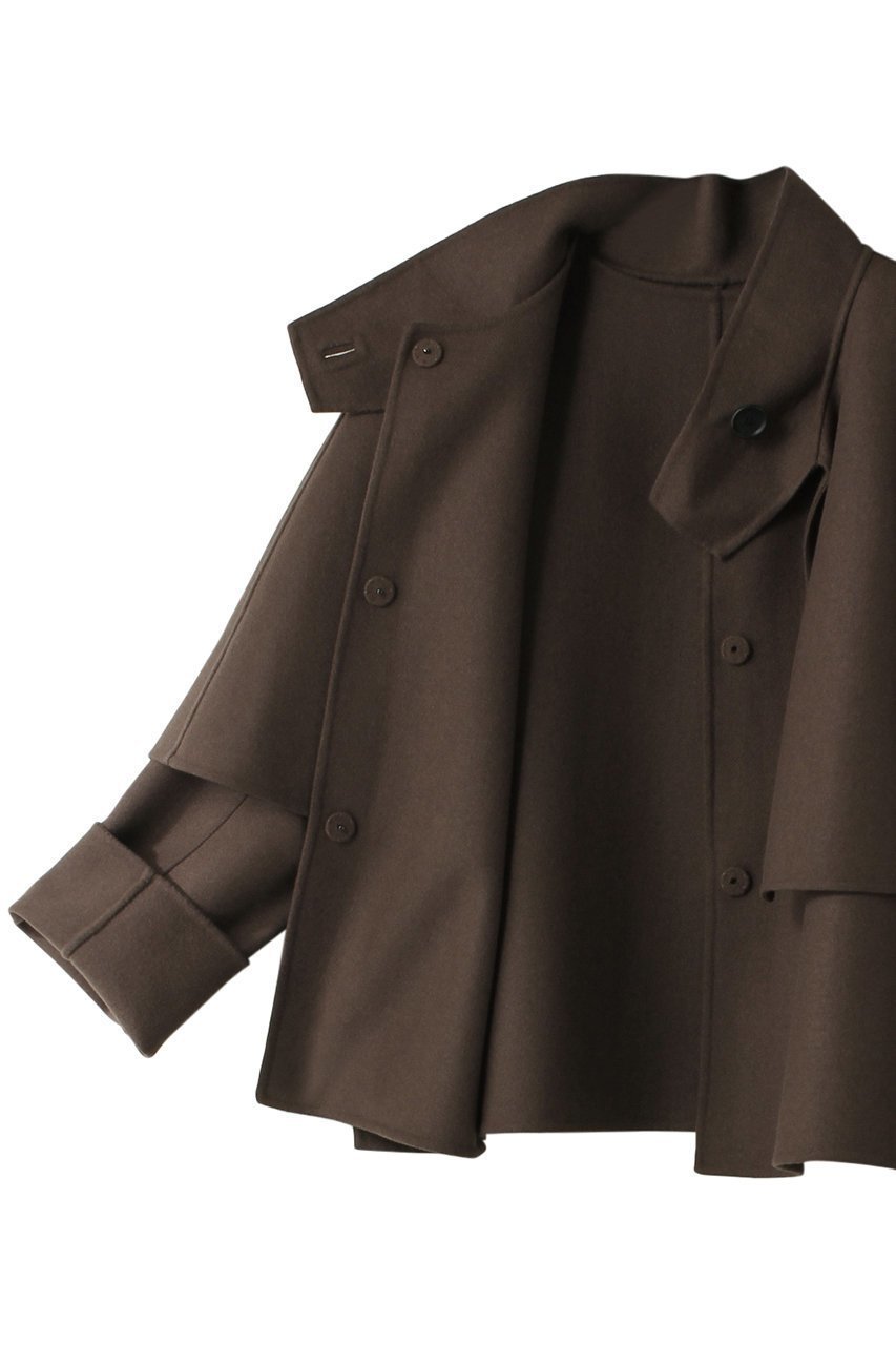 【アドーア/ADORE】のライトリバーケープ付きノーカラージャケット 人気、トレンドファッション・服の通販 founy(ファニー) ファッション Fashion レディースファッション Fashion for Women アウター Coat / Outerwear Collection レディースジャケット・軽アウター Jackets ノーカラージャケット / シンプル上品コーデ Collarless Jackets クラシカル Classical, Vintage-Inspired シンプル Simple, Minimal ジャケット Jacket, Outerwear other-6|ID: prp329100002667199 ipo3291000000032913497