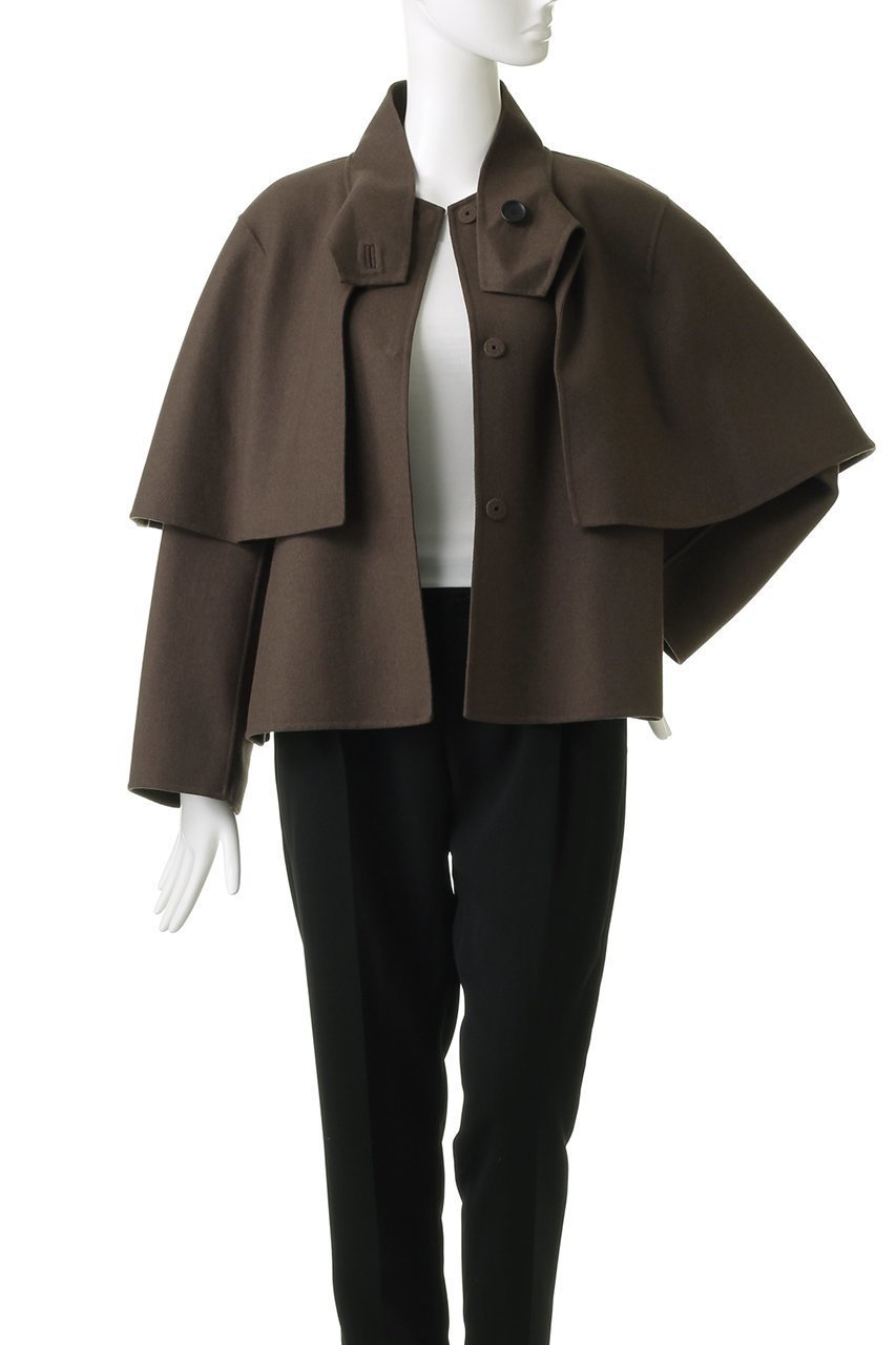 【アドーア/ADORE】のライトリバーケープ付きノーカラージャケット 人気、トレンドファッション・服の通販 founy(ファニー) ファッション Fashion レディースファッション Fashion for Women アウター Coat / Outerwear Collection レディースジャケット・軽アウター Jackets ノーカラージャケット / シンプル上品コーデ Collarless Jackets クラシカル Classical, Vintage-Inspired シンプル Simple, Minimal ジャケット Jacket, Outerwear other-8|ID: prp329100002667199 ipo3291000000032913517