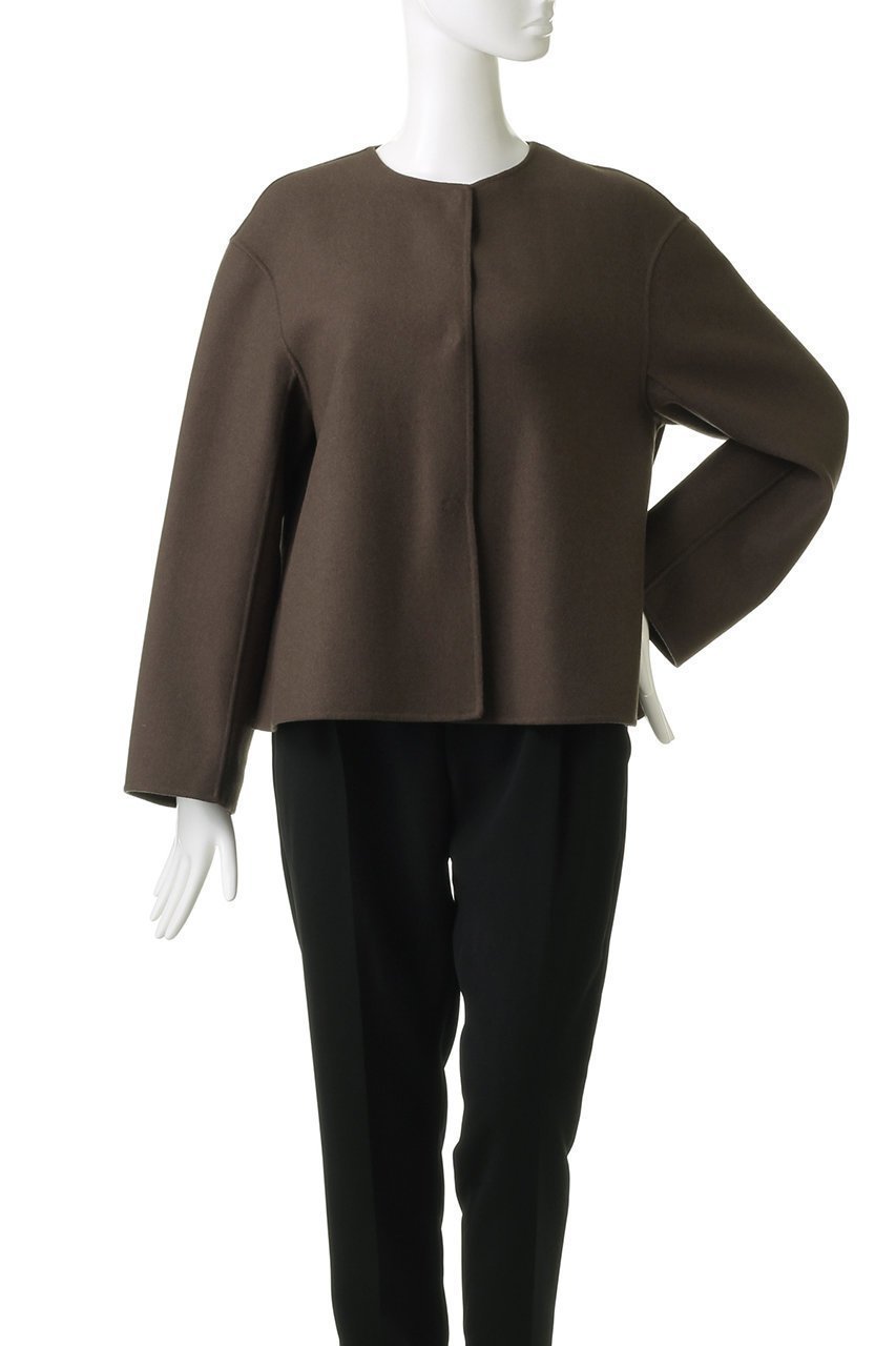 【アドーア/ADORE】のライトリバーケープ付きノーカラージャケット 人気、トレンドファッション・服の通販 founy(ファニー) ファッション Fashion レディースファッション Fashion for Women アウター Coat / Outerwear Collection レディースジャケット・軽アウター Jackets ノーカラージャケット / シンプル上品コーデ Collarless Jackets クラシカル Classical, Vintage-Inspired シンプル Simple, Minimal ジャケット Jacket, Outerwear other-7|ID: prp329100002667199 ipo3291000000035688563