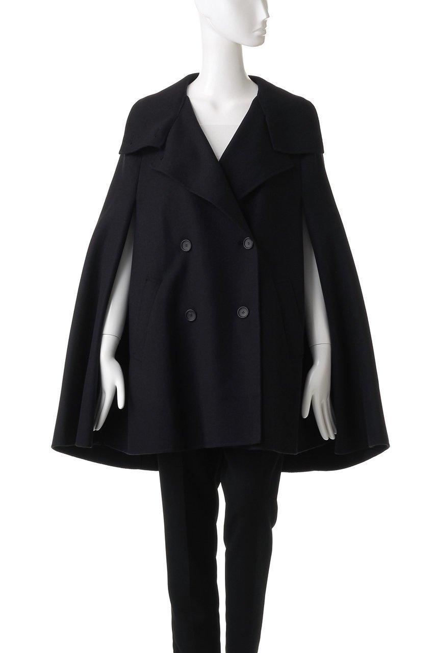 【アドーア/ADORE】のライトリバービックカラートレンチケープ 人気、トレンドファッション・服の通販 founy(ファニー) ファッション Fashion レディースファッション Fashion for Women アウター Coat / Outerwear Collection コート・ロングコート・ピーコート Long Coats, Peacoats & More ショート Short, Short Length スタンド Stand Collar, Upright Stand ダブル Double, Double-Breasted ビッグ Big, Oversized other-2|ID: prp329100002667200 ipo3291000000032917374