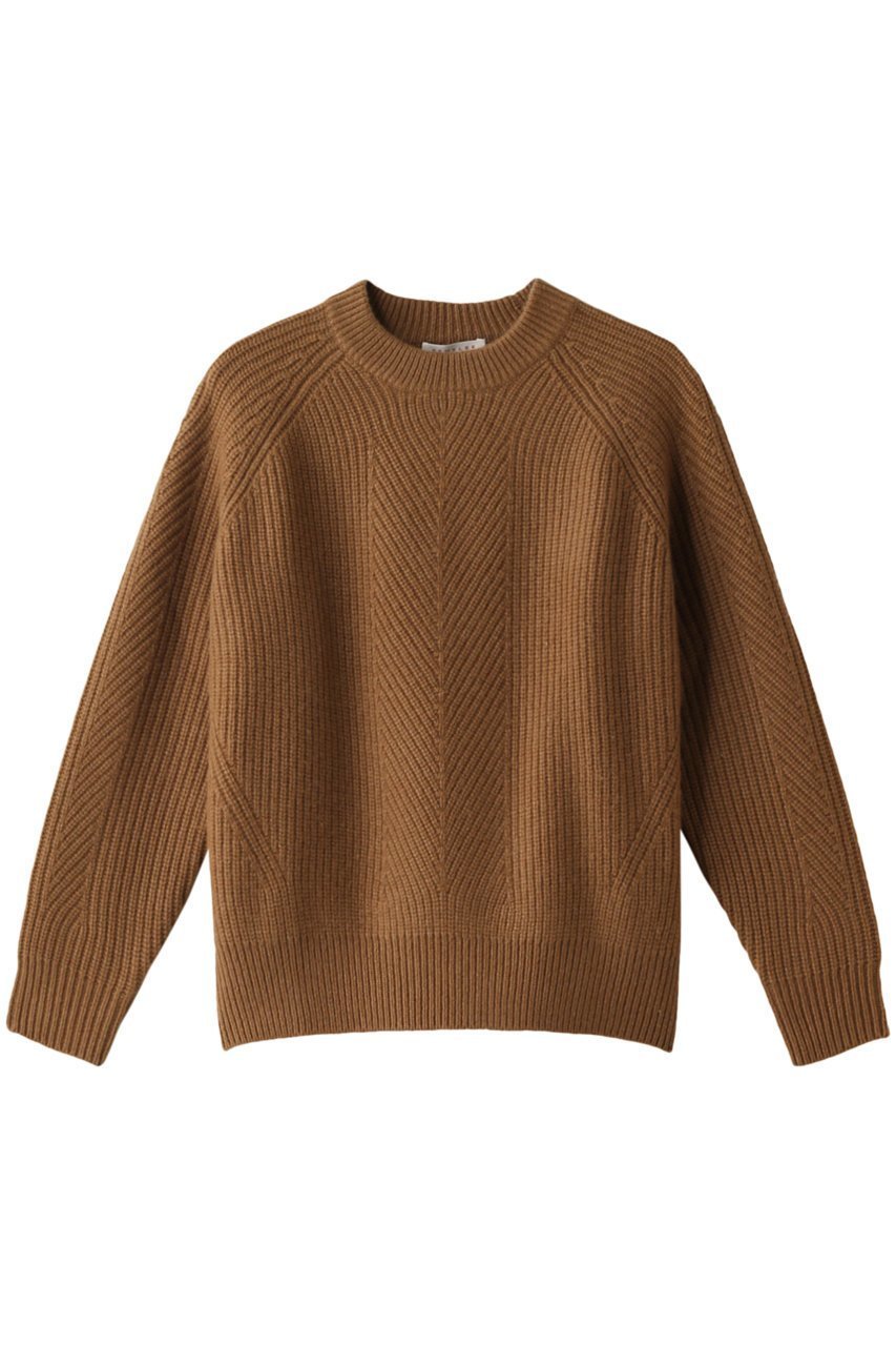 【デミーリー/DEMYLEE】のCHELSEA クルーネックカシミヤニットプルオーバー インテリア・キッズ・メンズ・レディースファッション・服の通販 founy(ファニー) 　ファッション　Fashion　レディースファッション　Fashion for Women　トップス・カットソー　Cut & Sew Tops　ニット　Knit Tops & Sweaters　カジュアルプルオーバー・ニットトップス　Pullovers & Knit Tops / Casual Pullovers　おすすめ　Recommended / Our Picks　シンプル　Simple, Minimal　セットアップ　Set-Up, Coordinated Outfit　定番　Standard, Basic Item　ブラウン|ID: prp329100002684927 ipo3291000000032952949