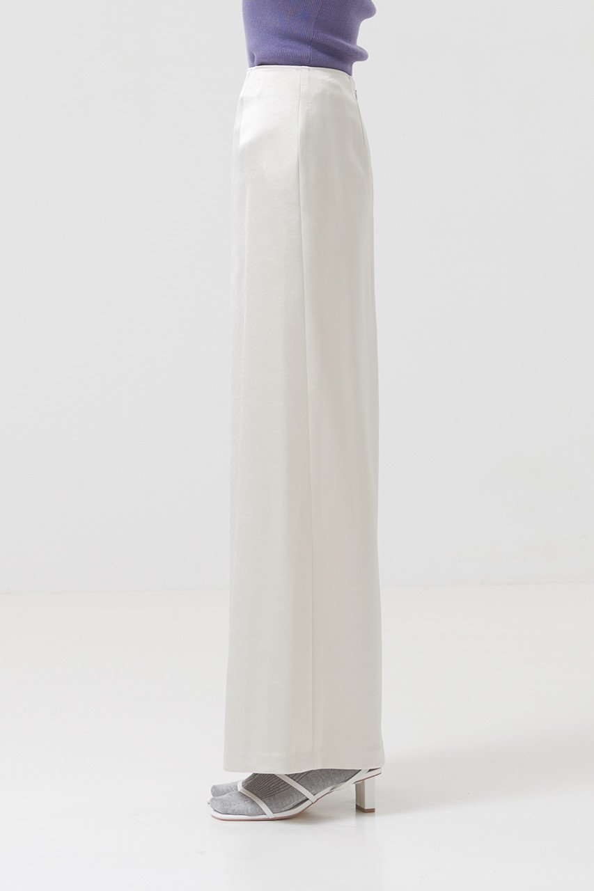 【ザ ストア バイ シー/THE STORE by C】のフロントスリットマキシスカート 人気、トレンドファッション・服の通販 founy(ファニー) 　ファッション　Fashion　レディースファッション　Fashion for Women　スカート　Skirts　ロングスカート　Long Skirts / Maxi & Midi Skirts　サテン　Satin, Glossy Fabric　ストレッチ　Stretch, Stretchy Fabric　ダブル　Double, Double-Breasted　ドレープ　Drape, Draping Fabric　ロング　Long, Long-Length　別注　Limited Edition, Custom Order　other-2|ID: prp329100002689879 ipo3291000000032944011