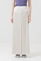 【ザ ストア バイ シー/THE STORE by C】のフロントスリットマキシスカート 人気、トレンドファッション・服の通販 founy(ファニー) ファッション Fashion レディースファッション Fashion for Women スカート Skirts ロングスカート Long Skirts / Maxi & Midi Skirts サテン Satin, Glossy Fabric ストレッチ Stretch, Stretchy Fabric ダブル Double, Double-Breasted ドレープ Drape, Draping Fabric ロング Long, Long-Length 別注 Limited Edition, Custom Order thumbnail クリーム|ID: prp329100002689879 ipo3291000000035345358