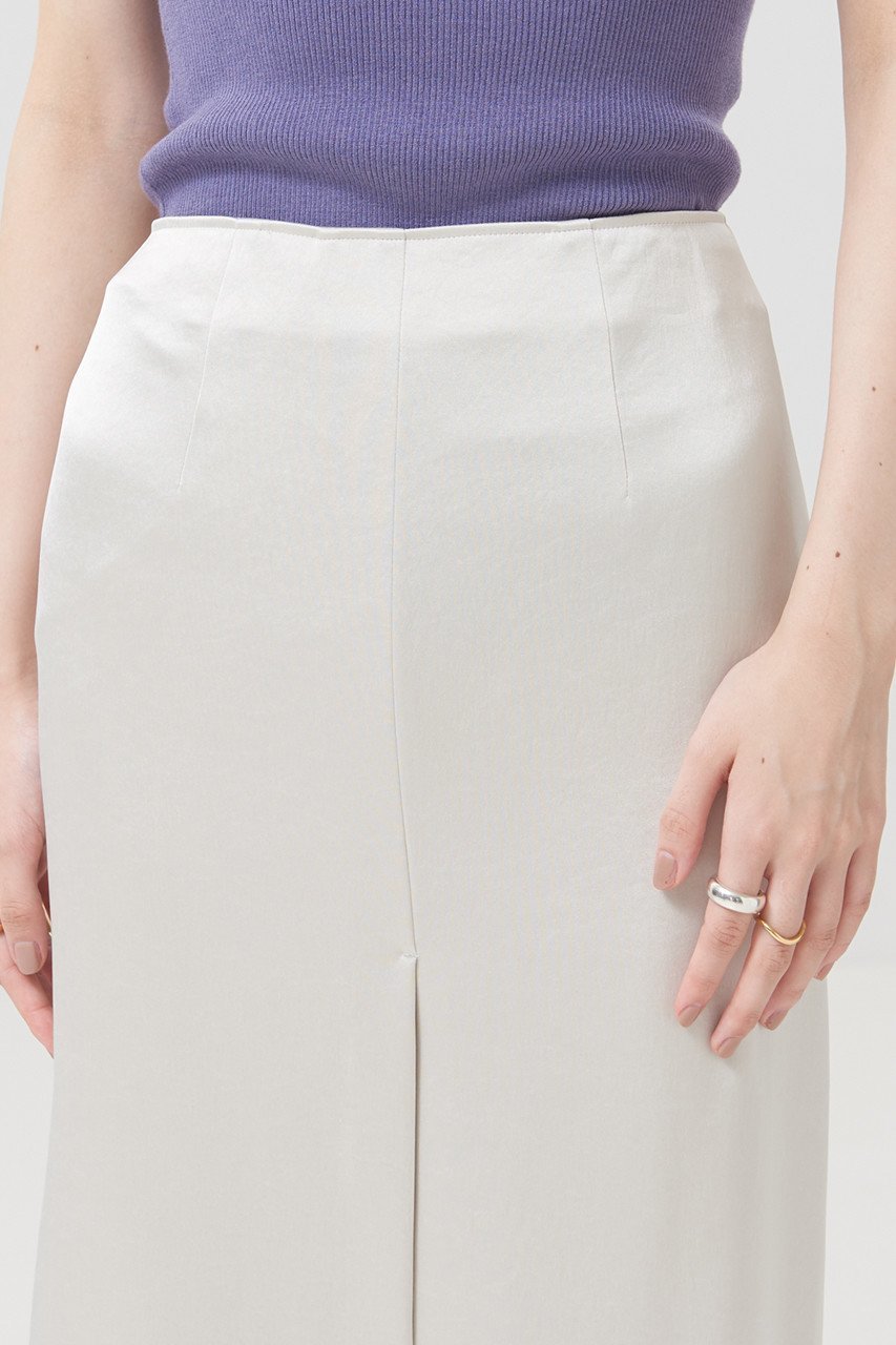 【ザ ストア バイ シー/THE STORE by C】のフロントスリットマキシスカート 人気、トレンドファッション・服の通販 founy(ファニー) ファッション Fashion レディースファッション Fashion for Women スカート Skirts ロングスカート Long Skirts / Maxi & Midi Skirts サテン Satin, Glossy Fabric ストレッチ Stretch, Stretchy Fabric ダブル Double, Double-Breasted ドレープ Drape, Draping Fabric ロング Long, Long-Length 別注 Limited Edition, Custom Order other-4|ID: prp329100002689879 ipo3291000000035345363