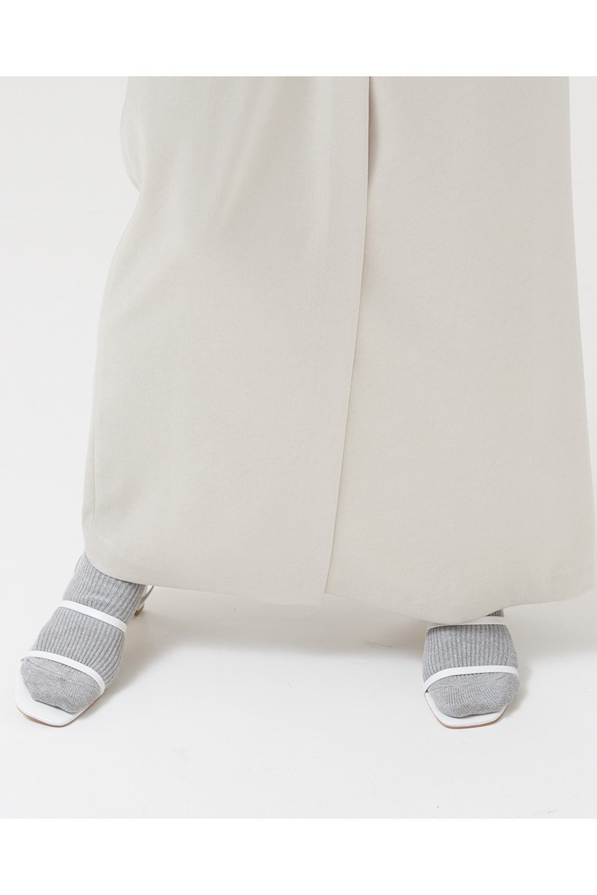 【ザ ストア バイ シー/THE STORE by C】のフロントスリットマキシスカート 人気、トレンドファッション・服の通販 founy(ファニー) ファッション Fashion レディースファッション Fashion for Women スカート Skirts ロングスカート Long Skirts / Maxi & Midi Skirts サテン Satin, Glossy Fabric ストレッチ Stretch, Stretchy Fabric ダブル Double, Double-Breasted ドレープ Drape, Draping Fabric ロング Long, Long-Length 別注 Limited Edition, Custom Order other-5|ID: prp329100002689879 ipo3291000000035345364