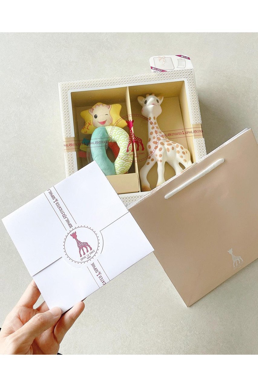 【キリンのソフィー/Sophie la girafe / KIDS】のソフィスティケード・ビーズラトルセット 人気、トレンドファッション・服の通販 founy(ファニー) 　ギフト プレゼント　Gift / Present　フランス　France, French　ボックス　Boxy, Box Shape　other-8|ID: prp329100002693697 ipo3291000000036246754