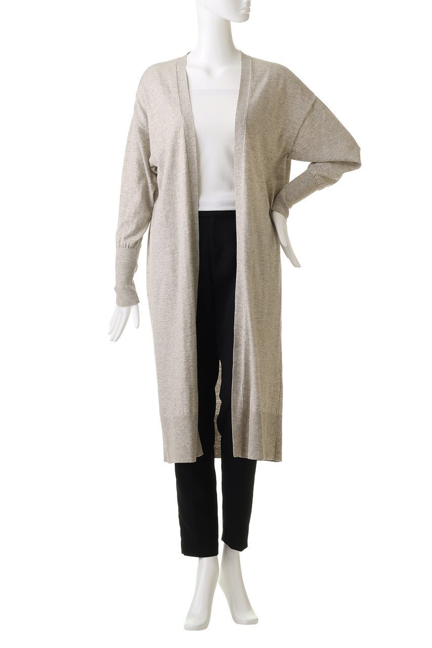 【プリスティン/PRISTINE】のヤク混ハイゲージロングカーデ 人気、トレンドファッション・服の通販 founy(ファニー) 　ファッション　Fashion　レディースファッション　Fashion for Women　トップス・カットソー　Cut & Sew Tops　ニット　Knit Tops & Sweaters　カーディガン・羽織り　Layered Style Cardigans　カーディガン　Cardigan, Knitwear　シンプル　Simple, Minimal　ロング　Long, Long-Length　夏　Summer　A/W・秋冬　Autumn/Winter　other-2|ID: prp329100002693707 ipo3291000000036906683