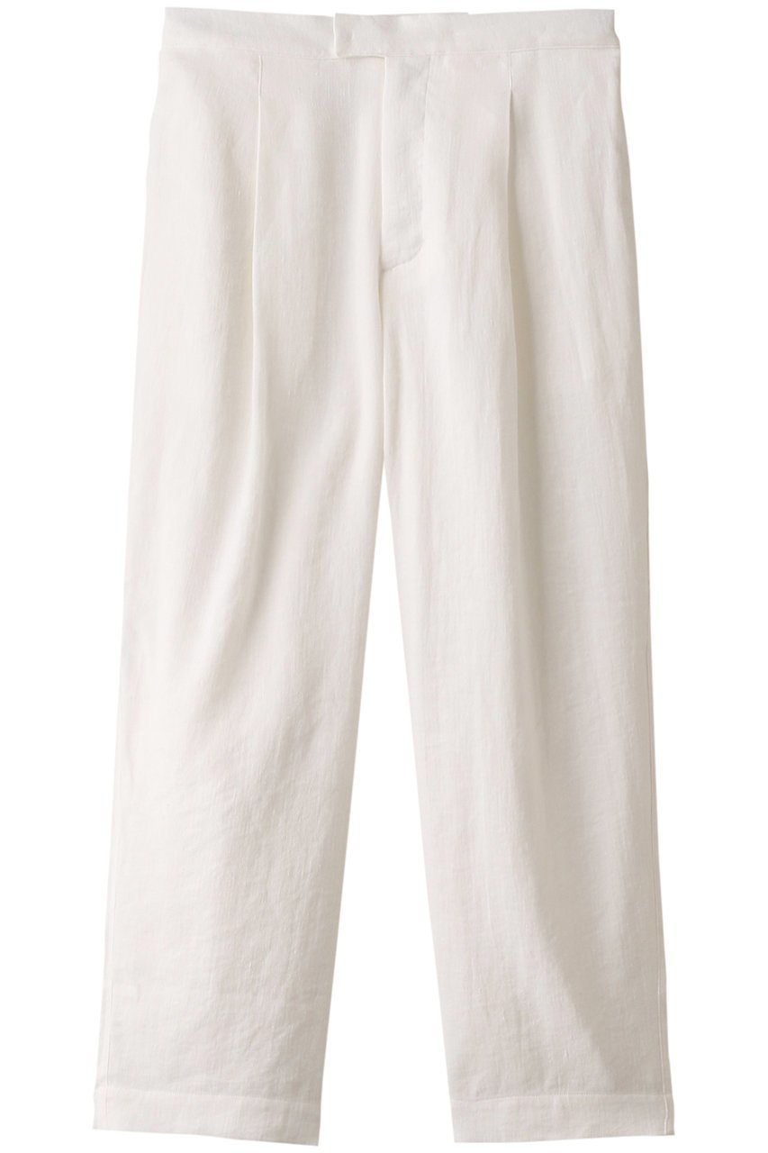 【プリスティン/PRISTINE】のLCツイルタックパンツ 人気、トレンドファッション・服の通販 founy(ファニー) 　ファッション　Fashion　レディースファッション　Fashion for Women　パンツ　Pants & Trousers　フォルム　Silhouette, Form　リネン　Linen, Linen Fabric　ロング　Long, Long-Length　秋　Autumn　 other-1|ID: prp329100002693708 ipo3291000000035422983