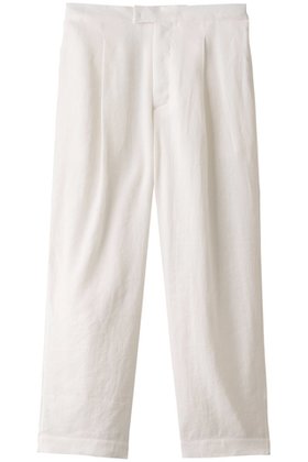 【プリスティン/PRISTINE】 LCツイルタックパンツ人気、トレンドファッション・服の通販 founy(ファニー) ファッション Fashion レディースファッション Fashion for Women パンツ Pants & Trousers フォルム Silhouette, Form リネン Linen, Linen Fabric ロング Long, Long-Length 秋 Autumn |ID:prp329100002693708