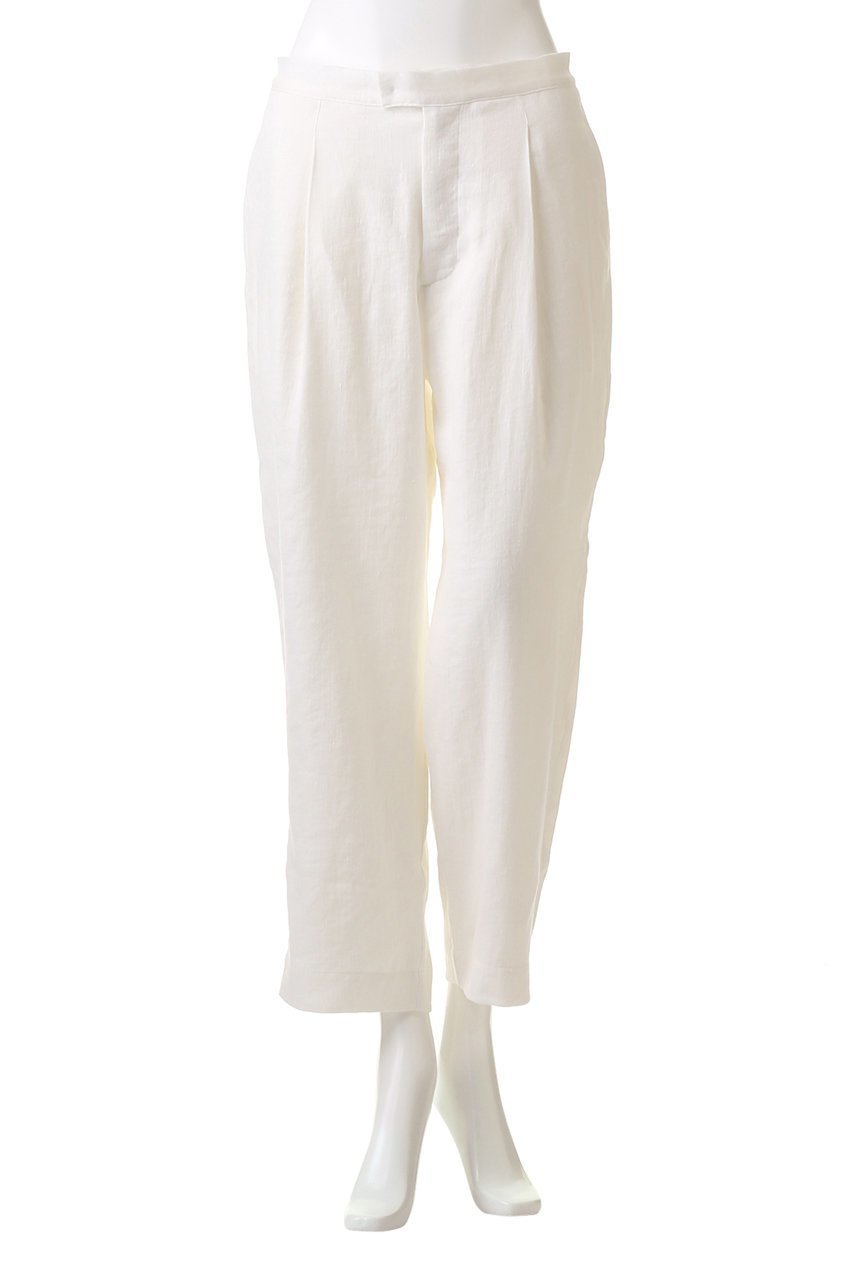 【プリスティン/PRISTINE】のLCツイルタックパンツ 大人の最旬トレンドファッション＆コーディネート founy(ファウニー) 　ファッション　Fashion　レディースファッション　Fashion for Women　パンツ　Pants & Trousers　フォルム　Silhouette, Form　リネン　Linen, Linen Fabric　ロング　Long, Long-Length　秋　Autumn　other-2|ID: prp329100002693708 ipo3291000000036864979