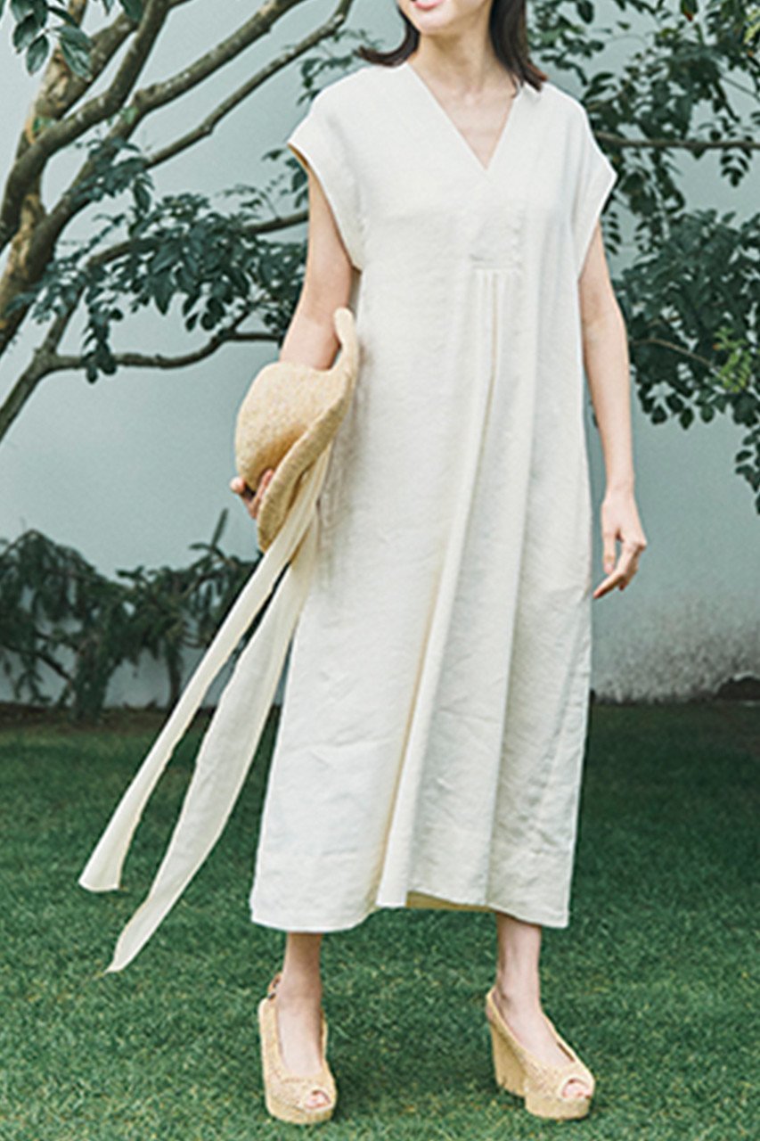 【プリスティン/PRISTINE】のLCツイルフレンチスリーブOP 人気、トレンドファッション・服の通販 founy(ファニー) 　ファッション　Fashion　レディースファッション　Fashion for Women　ワンピース　Dresses　チュニック　Tunic Tops & Dresses　おすすめ　Recommended / Our Picks　スリーブ　Sleeve, Long Sleeve / Short Sleeve　チュニック　Tunic, Long Top　フレンチ　French, French Style　レギンス　Leggings, Stretch Pants　other-6|ID: prp329100002693709 ipo3291000000032902999