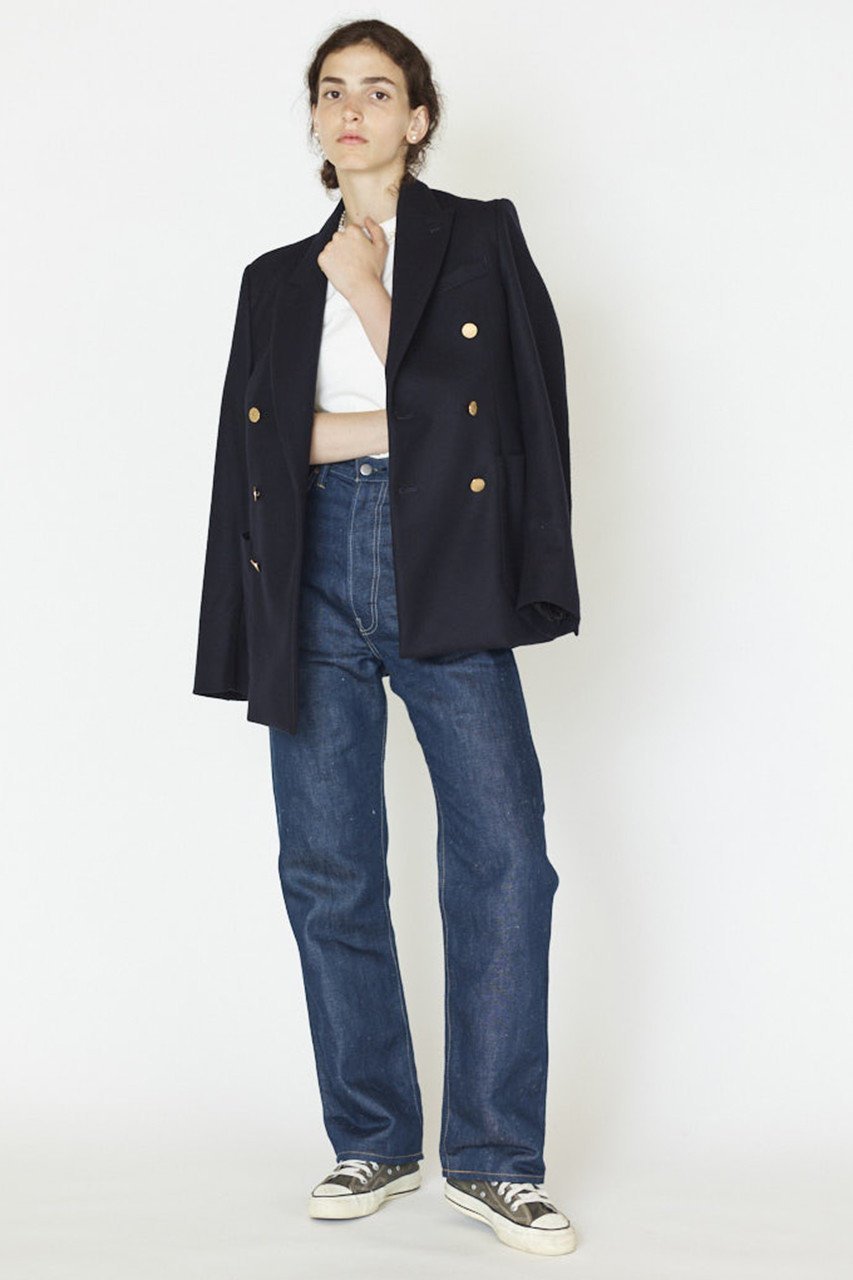 【オブラダ/Oblada】の1938 ハイウエストストレートデニムパンツ 人気、トレンドファッション・服の通販 founy(ファニー) 　ファッション　Fashion　レディースファッション　WOMEN　パンツ　Pants　デニムパンツ　Denim Pants　ダメージ　Damage　デニム　Denim　エレガント 上品　Elegant　other-7|ID: prp329100002713680 ipo3291000000031419874