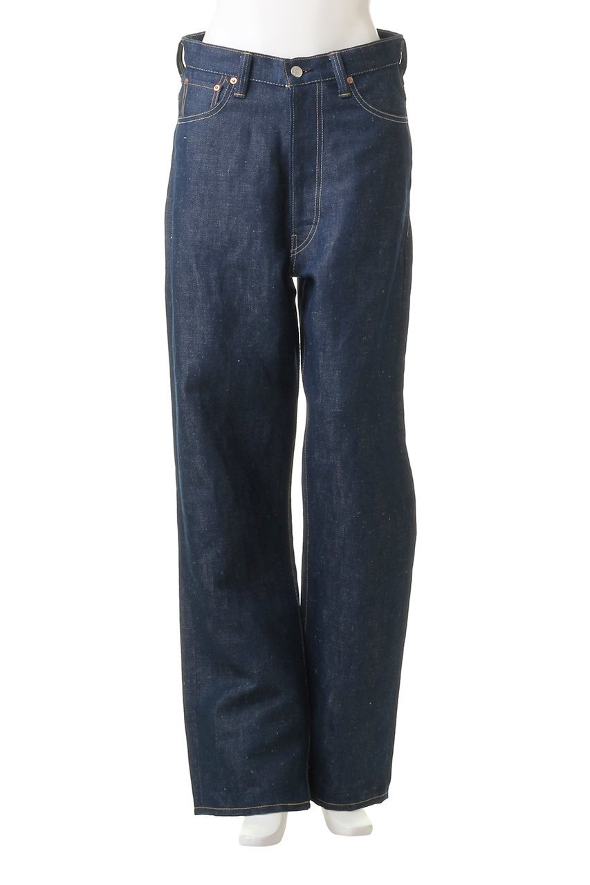 【オブラダ/Oblada】の1938 ハイウエストストレートデニムパンツ 人気、トレンドファッション・服の通販 founy(ファニー) 　ファッション　Fashion　レディースファッション　Fashion for Women　パンツ　Pants & Trousers　デニムパンツ・ジーンズ・美脚デニム　Denim Jeans & Pants　ダメージ　Distressed, Destroyed　デニム　Denim, Jeans Material　エレガント 上品　Elegant　other-2|ID: prp329100002713680 ipo3291000000035768189