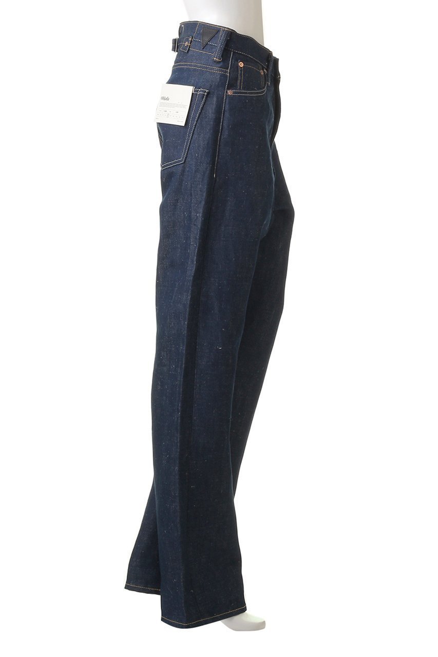 【オブラダ/Oblada】の1938 ハイウエストストレートデニムパンツ 人気、トレンドファッション・服の通販 founy(ファニー) 　ファッション　Fashion　レディースファッション　Fashion for Women　パンツ　Pants & Trousers　デニムパンツ・ジーンズ・美脚デニム　Denim Jeans & Pants　ダメージ　Distressed, Destroyed　デニム　Denim, Jeans Material　エレガント 上品　Elegant　other-3|ID: prp329100002713680 ipo3291000000035768190