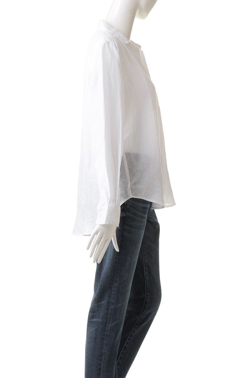 【フランク&アイリーン/Frank&Eileen】のEILEEN ホワイトリネンシャツ 人気、トレンドファッション・服の通販 founy(ファニー) 　ファッション　Fashion　レディースファッション　WOMEN　トップス・カットソー　Tops/Tshirt　シャツ/ブラウス　Shirts/Blouses　シンプル　Simple　スリーブ　Sleeve　リネン　Linen　ロング　Long　定番　Standard　長袖　Long Sleeve　other-3|ID: prp329100002717780 ipo3291000000031419440
