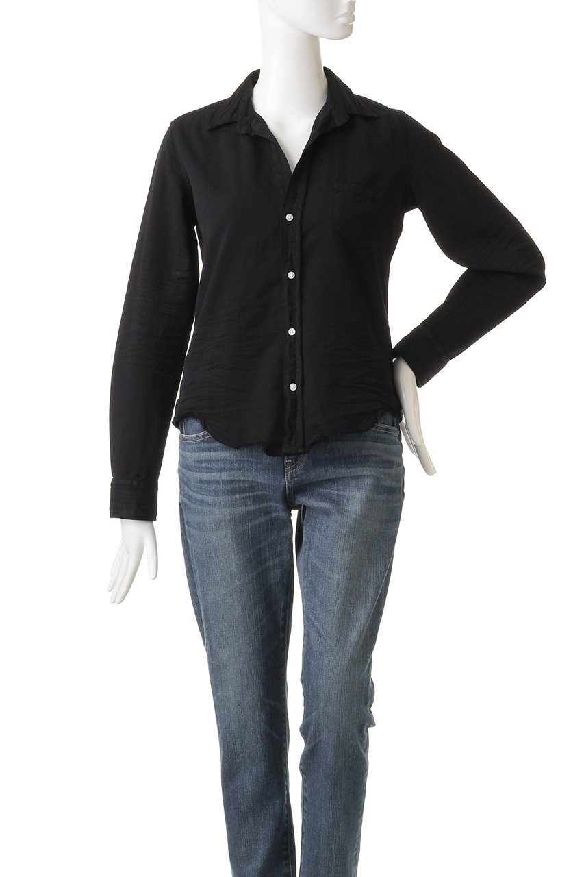【フランク&アイリーン/Frank&Eileen】のBARRY ストーンウォッシュドインディゴ ブラックデニムシャツ 人気、トレンドファッション・服の通販 founy(ファニー) 　ファッション　Fashion　レディースファッション　Fashion for Women　トップス・カットソー　Cut & Sew Tops　シャツ・ブラウス・オフィスカジュアル　Elegant Blouses & Button-Ups　シェイプ　Shape, Slim Fit　シンプル　Simple, Minimal　スリーブ　Sleeve, Long Sleeve / Short Sleeve　デニム　Denim, Jeans Material　ロング　Long, Long-Length　エレガント 上品　Elegant　定番　Standard, Basic Item　長袖　Long Sleeve, Full Sleeve　other-2|ID: prp329100002717782 ipo3291000000035488088