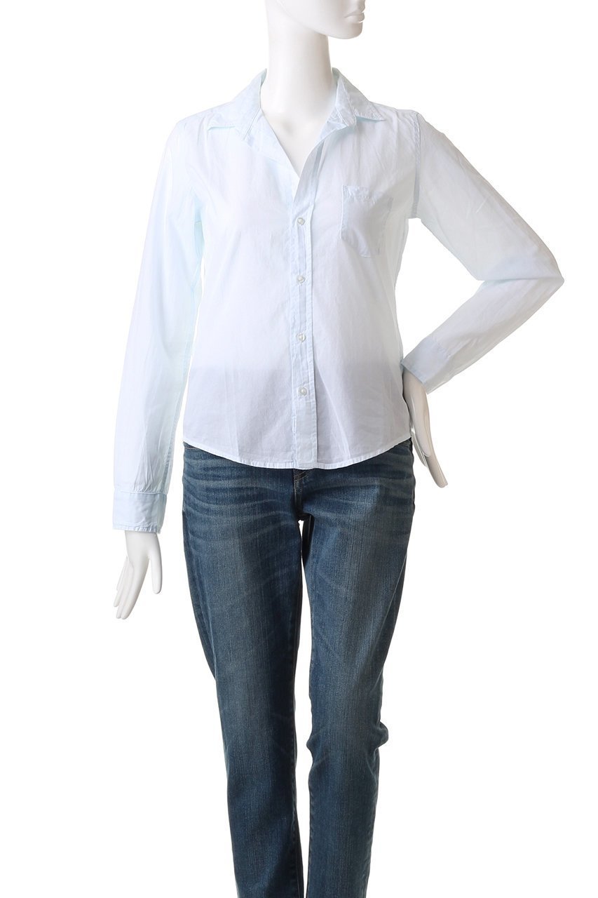 【フランク&アイリーン/Frank&Eileen】のBARRY コアライトポプリン シャツ 人気、トレンドファッション・服の通販 founy(ファニー) 　ファッション　Fashion　レディースファッション　WOMEN　トップス・カットソー　Tops/Tshirt　シャツ/ブラウス　Shirts/Blouses　シェイプ　Shape　シンプル　Simple　スリーブ　Sleeve　ロング　Long　定番　Standard　長袖　Long Sleeve　other-2|ID: prp329100002717783 ipo3291000000031423809