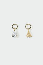 【アヤミ ジュエリー/AYAMI jewelry】のPear Shaped Stone イヤーチャーム ゴールド|ID:prp329100002731533