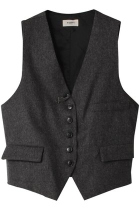 【エリオポール/heliopole】 【BARENA】GILET ROMEO-MICRO人気、トレンドファッション・服の通販 founy(ファニー) ファッション Fashion レディースファッション Fashion for Women アウター Coat / Outerwear Collection レディースジャケット・軽アウター Jackets ジャケット Jacket, Outerwear チェック Check, Plaid, Tartan ブローチ Brooch, Pin Brooch ベスト Vest, Waistcoat メランジ Melange, Mixed Yarn リボン Ribbon, Bow A/W・秋冬 Autumn/Winter |ID:prp329100002731606