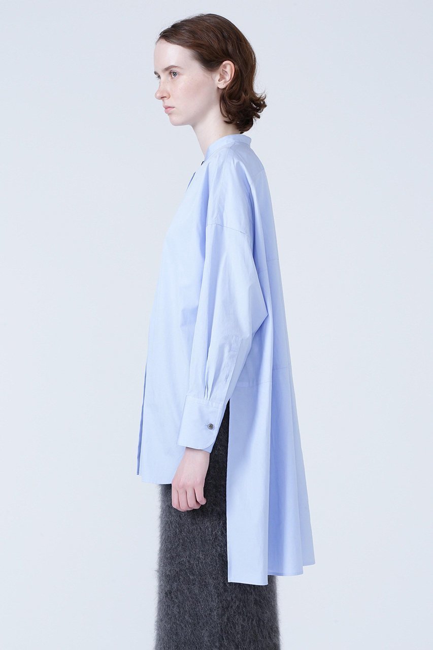 【アドーア/ADORE】のTHOMAS MASON COブロードシャツ 人気、トレンドファッション・服の通販 founy(ファニー) 　ファッション　Fashion　レディースファッション　Fashion for Women　トップス・カットソー　Cut & Sew Tops　シャツ・ブラウス・オフィスカジュアル　Elegant Blouses & Button-Ups　イタリア　Italy　インナー　Innerwear　シンプル　Simple, Minimal　スタンダード　Standard, Basic　スリーブ　Sleeve, Long Sleeve / Short Sleeve　ティアード　Tiered, Tiered Style　ブロード　Broadcloth, Fine Cotton　ヘムライン　Hemline, Bottom Cut　ロング　Long, Long-Length　おすすめ　Recommended / Our Picks　other-5|ID: prp329100002736745 ipo3291000000035248597