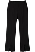 【ウィムガゼット/Whim Gazette】のフロントスリットパンツ 人気、トレンドファッション・服の通販 founy(ファニー) ファッション Fashion レディースファッション Fashion for Women パンツ Pants & Trousers ストレッチ Stretch, Stretchy Fabric スリット Slit, Slit Detail フレア Flare, Flared フロント Front, Front Design エレガント 上品 Elegant thumbnail ブラック|ID: prp329100002760243 ipo3291000000032919316