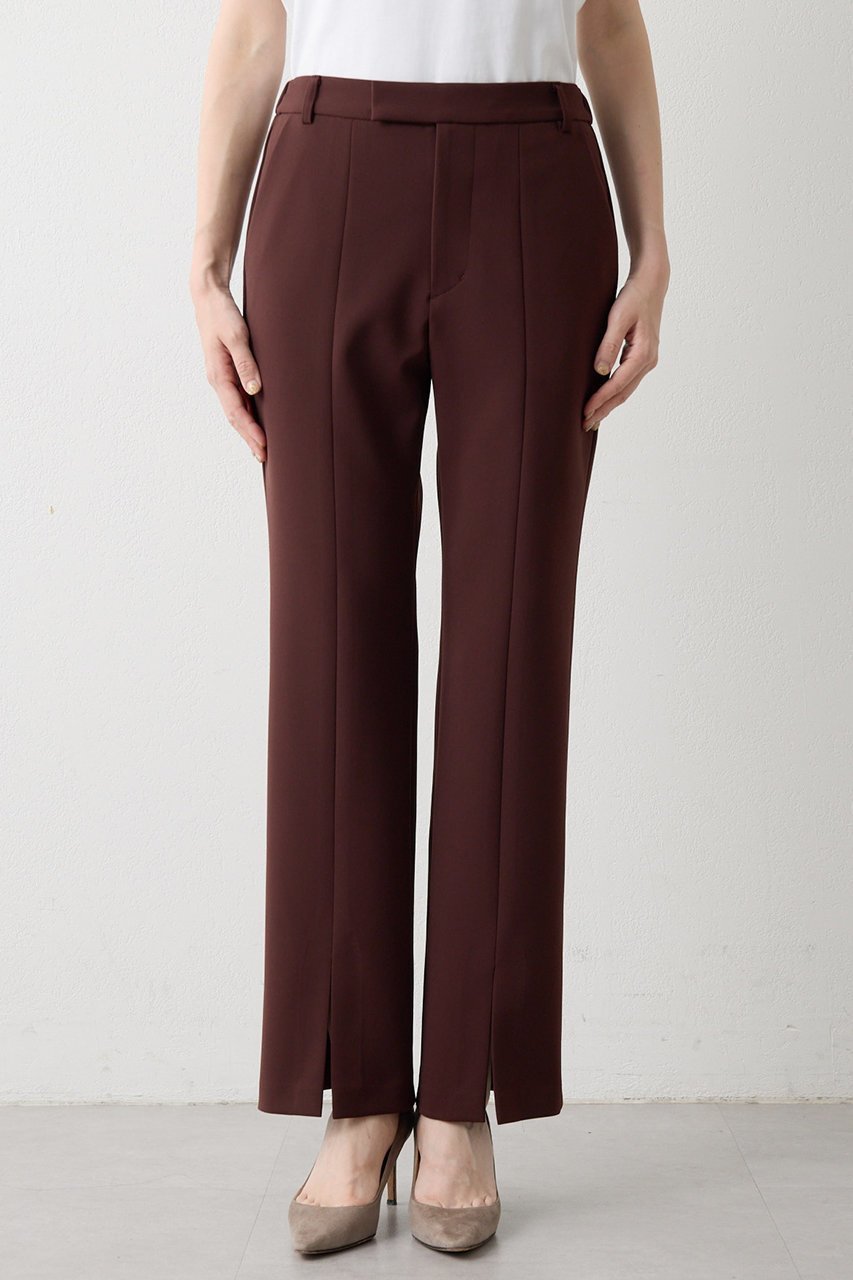 【ウィムガゼット/Whim Gazette】のフロントスリットパンツ 人気、トレンドファッション・服の通販 founy(ファニー) 　ファッション　Fashion　レディースファッション　Fashion for Women　パンツ　Pants & Trousers　ストレッチ　Stretch, Stretchy Fabric　スリット　Slit, Slit Detail　フレア　Flare, Flared　フロント　Front, Front Design　エレガント 上品　Elegant　other-6|ID: prp329100002760243 ipo3291000000033927604