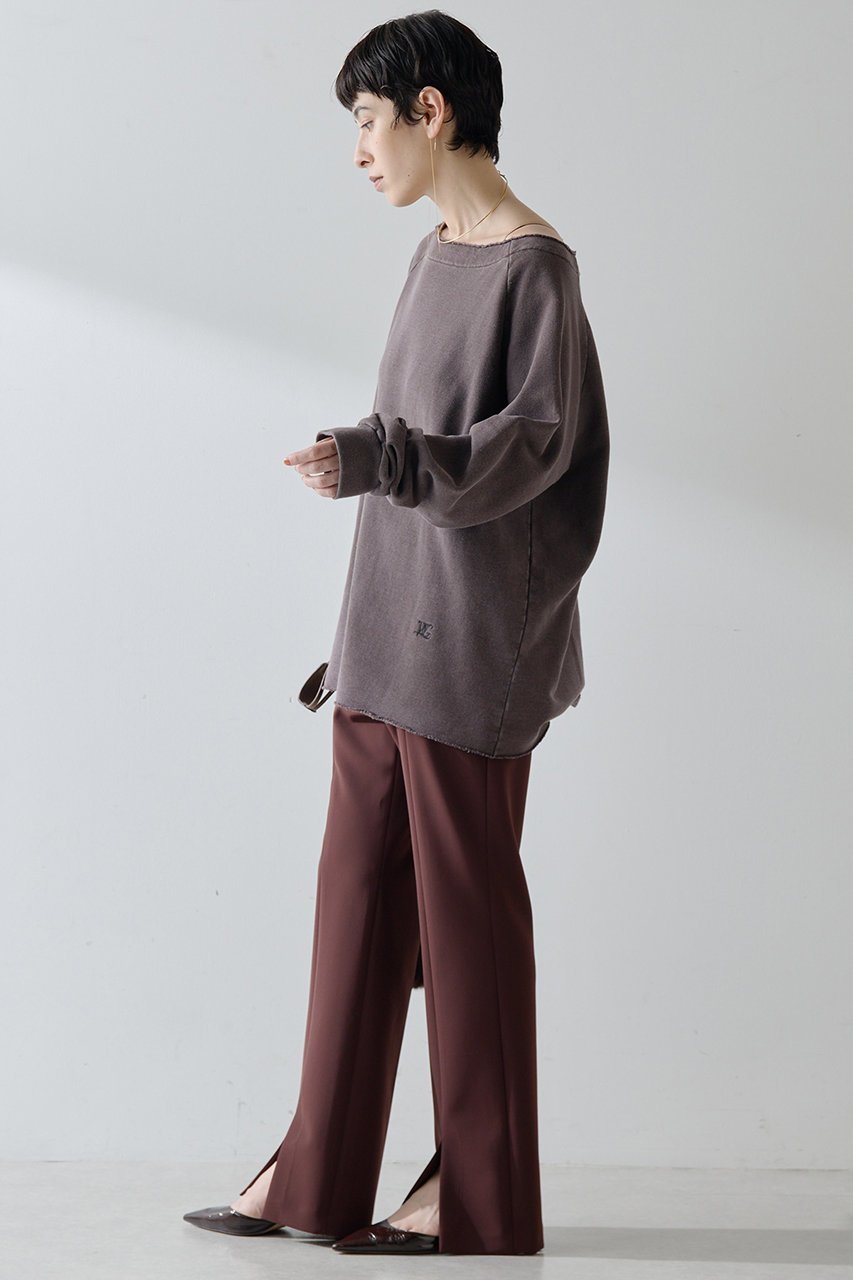 【ウィムガゼット/Whim Gazette】のフロントスリットパンツ 人気、トレンドファッション・服の通販 founy(ファニー) 　ファッション　Fashion　レディースファッション　Fashion for Women　パンツ　Pants & Trousers　クール　Cool, Chic　スタイリッシュ　Stylish, Fashionable　スリット　Slit, Slit Detail　センター　Center, Center Line　フレア　Flare, Flared　フロント　Front, Front Design　エレガント 上品　Elegant　other-3|ID: prp329100002760243 ipo3291000000036485569