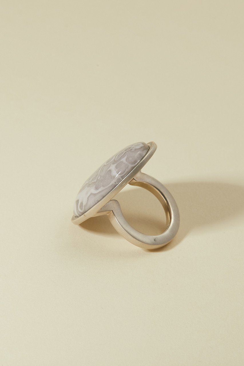 【アドリン ヒュー/Adlin Hue】のOcean Jasper Agatha Ring 人気、トレンドファッション・服の通販 founy(ファニー) 　ファッション　Fashion　レディースファッション　Fashion for Women　ジュエリー　Jewelry　エナメル　Patent Leather　ストーン　Stone, Gem-Like　モダン　Modern, Contemporary　other-2|ID: prp329100002760314 ipo3291000000035757568