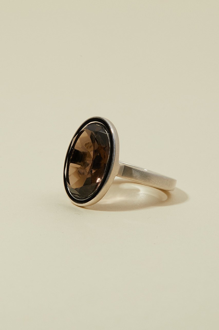 【アドリン ヒュー/Adlin Hue】のSmoky Quartz Agatha Ring 人気、トレンドファッション・服の通販 founy(ファニー) 　ファッション　Fashion　レディースファッション　Fashion for Women　ジュエリー　Jewelry　エナメル　Patent Leather　ストーン　Stone, Gem-Like　モダン　Modern, Contemporary　other-2|ID: prp329100002760316 ipo3291000000035757573