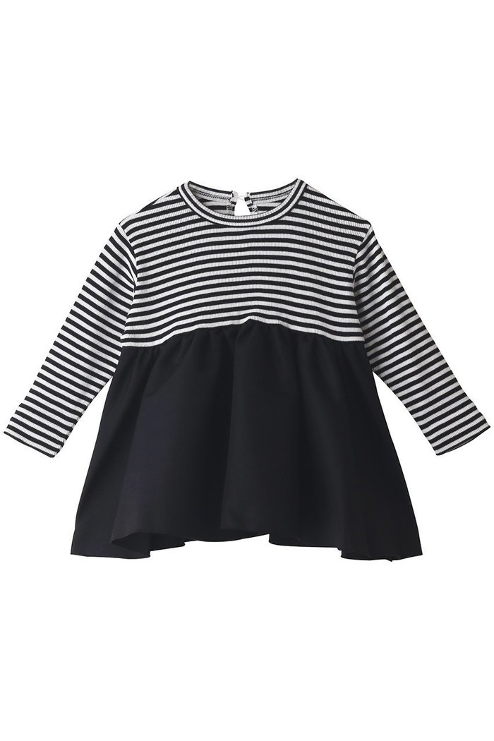 【アミカ/AMICA / KIDS】の【BABY&KIDS】ボーダーバレリーナロングT-ドレス ホワイト×ブラック(8Y-11Y) 8Y-11Y インテリア・キッズ・メンズ・レディースファッション・服の通販 founy(ファニー) https://founy.com/ ファッション Fashion キッズファッション Fashion for Kids ワンピース Dresses グログラン Grosgrain, Grosgrain Ribbon ドレス Dress, One-Piece ボーダー Border, Stripe モダン Modern, Contemporary モノトーン Monotone, Black and White リラックス Relax, Relaxed Fit 人気 Popular, Best Seller 秋 Autumn |ID: prp329100002773040 ipo3291000000036192514