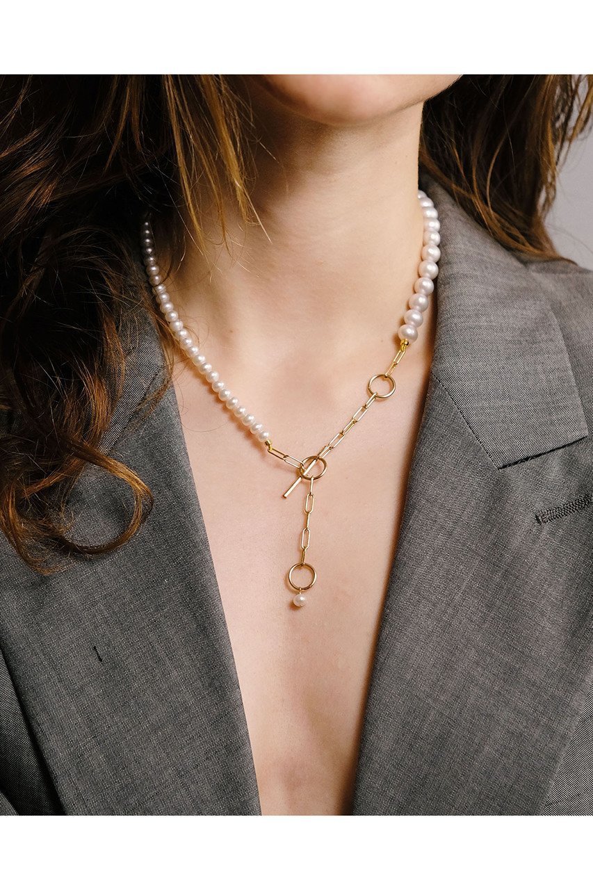【ナチュラリジュエリ/NATURALI JEWELRY】のパールドッキングネックレス 人気、トレンドファッション・服の通販 founy(ファニー) 　ファッション　Fashion　レディースファッション　Fashion for Women　ジュエリー　Jewelry　ネックレス　Necklaces & Pendants　シンプル　Simple, Minimal　チェーン　Chain, Chain Strap　ネックレス　Necklace, Pendant Necklace　パーティ　Party, Party Style　パール　Pearl, Pearl Accent　再入荷　Restock / Back in Stock　other-4|ID: prp329100002776546 ipo3291000000031267076