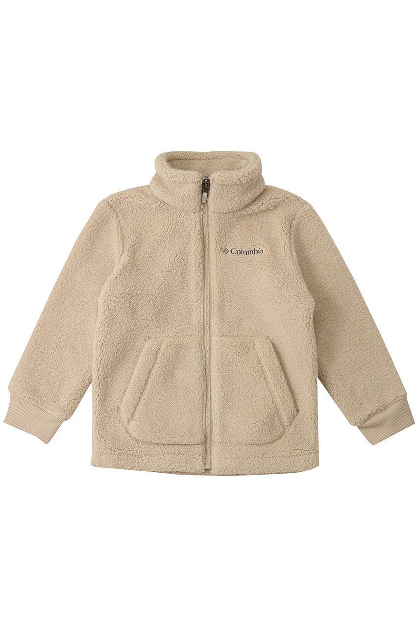 【コロンビア/Columbia / KIDS】の【Kids】ラゲッドリッジIIシェルパフルジップ インテリア・キッズ・メンズ・レディースファッション・服の通販 founy(ファニー) 　ファッション　Fashion　キッズファッション　Fashion for Kids　アウター　Coat Outerwear /Kids　インナー　Innerwear　シンプル　Simple, Minimal　スタンド　Stand Collar, Upright Stand　ブルゾン　Blouson, Bomber Jacket　冬　Winter / This Winter　秋　Autumn　ベージュ|ID: prp329100002781722 ipo3291000000033666295