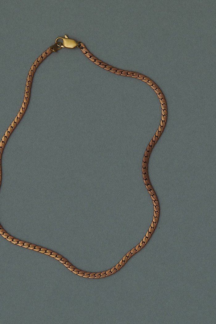 【アドリン ヒュー/Adlin Hue】のVintage Flat Woven Snake Chain Necklace インテリア・キッズ・メンズ・レディースファッション・服の通販 founy(ファニー) https://founy.com/ ファッション Fashion レディースファッション WOMEN ジュエリー Jewelry ネックレス Necklaces おすすめ Recommend ジュエリー Jewelry チェーン Chain ネックレス Necklace ヴィンテージ Vintage |ID: prp329100002797526 ipo3291000000020639770