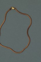 【アドリン ヒュー/Adlin Hue】のVintage Flat Woven Snake Chain Necklace ゴールド|ID:prp329100002797526