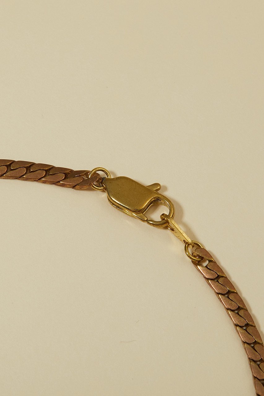 【アドリン ヒュー/Adlin Hue】のVintage Flat Woven Snake Chain Necklace 人気、トレンドファッション・服の通販 founy(ファニー) 　ファッション　Fashion　レディースファッション　Fashion for Women　ジュエリー　Jewelry　ネックレス　Necklaces & Pendants　おすすめ　Recommended / Our Picks　ジュエリー　Jewelry, Accessories　チェーン　Chain, Chain Strap　ネックレス　Necklace, Pendant Necklace　ヴィンテージ　Vintage Style　other-3|ID: prp329100002797526 ipo3291000000035620982