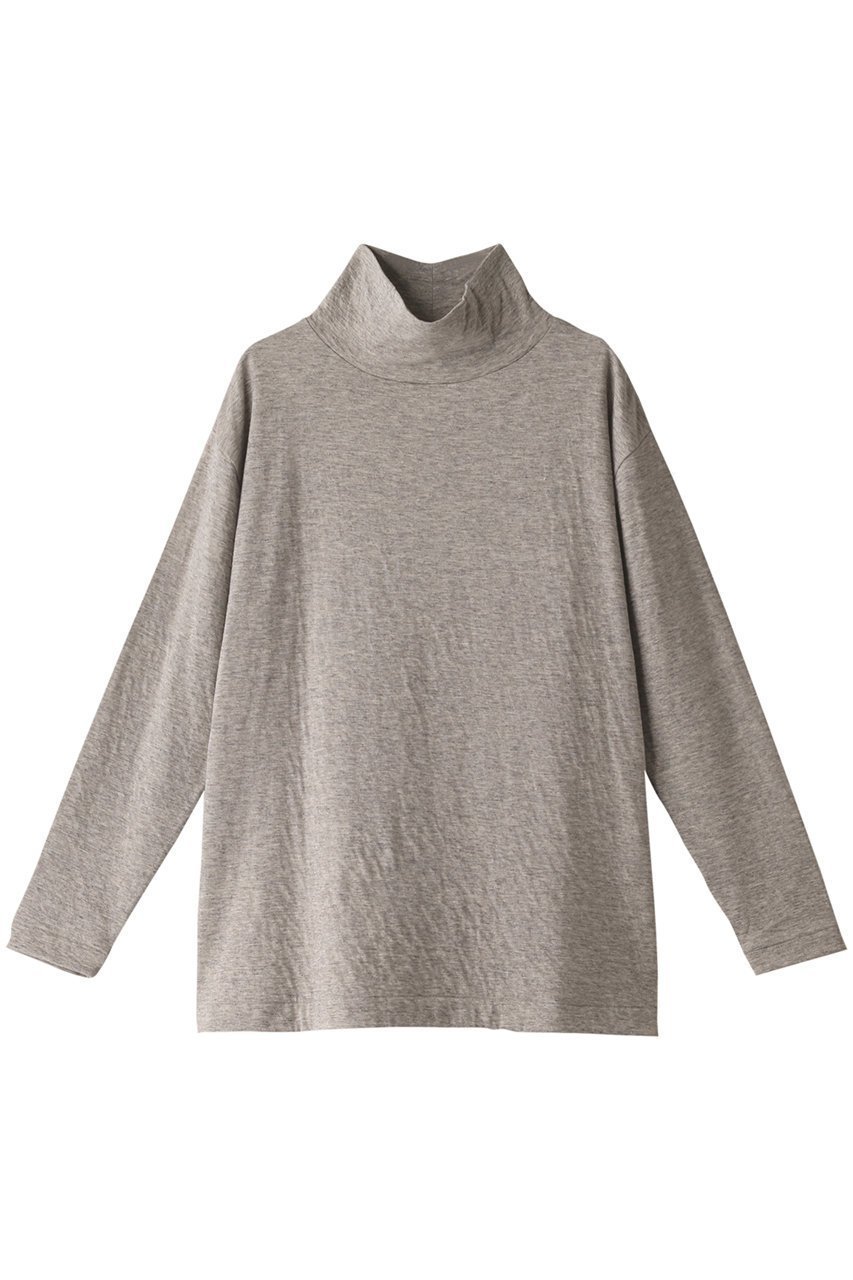 【プリスティン/PRISTINE】のヤクエアニットオフタートルPO インテリア・キッズ・メンズ・レディースファッション・服の通販 founy(ファニー) 　ファッション　Fashion　レディースファッション　Fashion for Women　トップス・カットソー　Cut & Sew Tops　ニット　Knit Tops & Sweaters　カジュアルプルオーバー・ニットトップス　Pullovers & Knit Tops / Casual Pullovers　人気　Popular, Best Seller　グレー|ID: prp329100002804282 ipo3291000000035963086