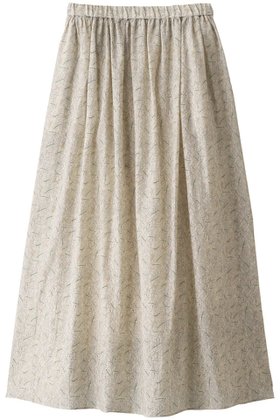 【プリスティン/PRISTINE】 リーフプリントギャザーSK人気、トレンドファッション・服の通販 founy(ファニー) ファッション Fashion レディースファッション Fashion for Women スカート Skirts ギャザー Gathered, Ruffled セットアップ Set-Up, Coordinated Outfit プリント Print, Printed Pattern リーフ Leaf, Botanical Leaf ロング Long, Long-Length |ID:prp329100002804283