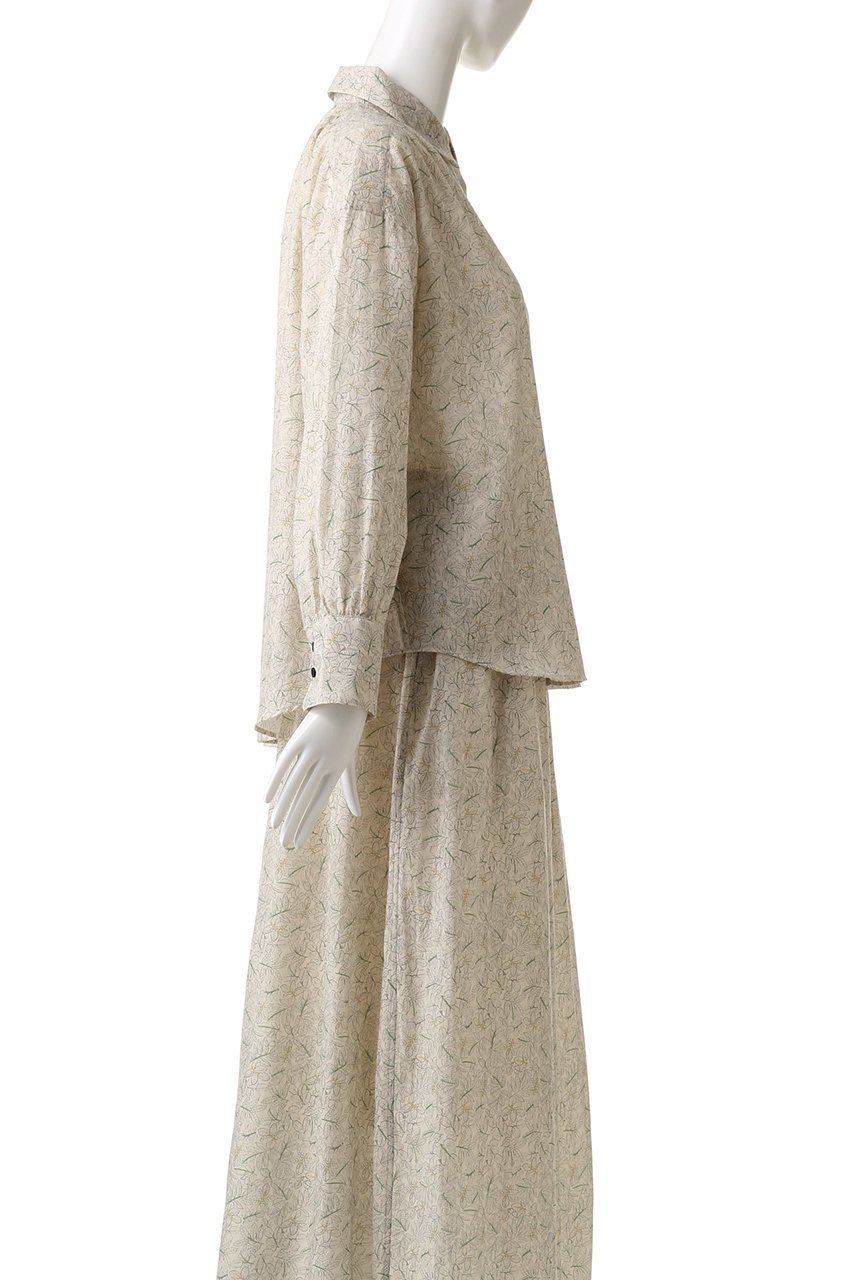 【プリスティン/PRISTINE】のリーフプリントギャザーブラウス 人気、トレンドファッション・服の通販 founy(ファニー) ファッション Fashion レディースファッション Fashion for Women トップス・カットソー Cut & Sew Tops シャツ・ブラウス・オフィスカジュアル Elegant Blouses & Button-Ups おすすめ Recommended / Our Picks ギャザー Gathered, Ruffled スリーブ Sleeve, Long Sleeve / Short Sleeve セットアップ Set-Up, Coordinated Outfit プリント Print, Printed Pattern ヨーク Yoke, Yoke Design リーフ Leaf, Botanical Leaf ロング Long, Long-Length other-3|ID: prp329100002804284 ipo3291000000032946062